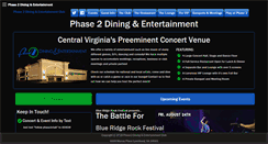 Desktop Screenshot of phase2club.com